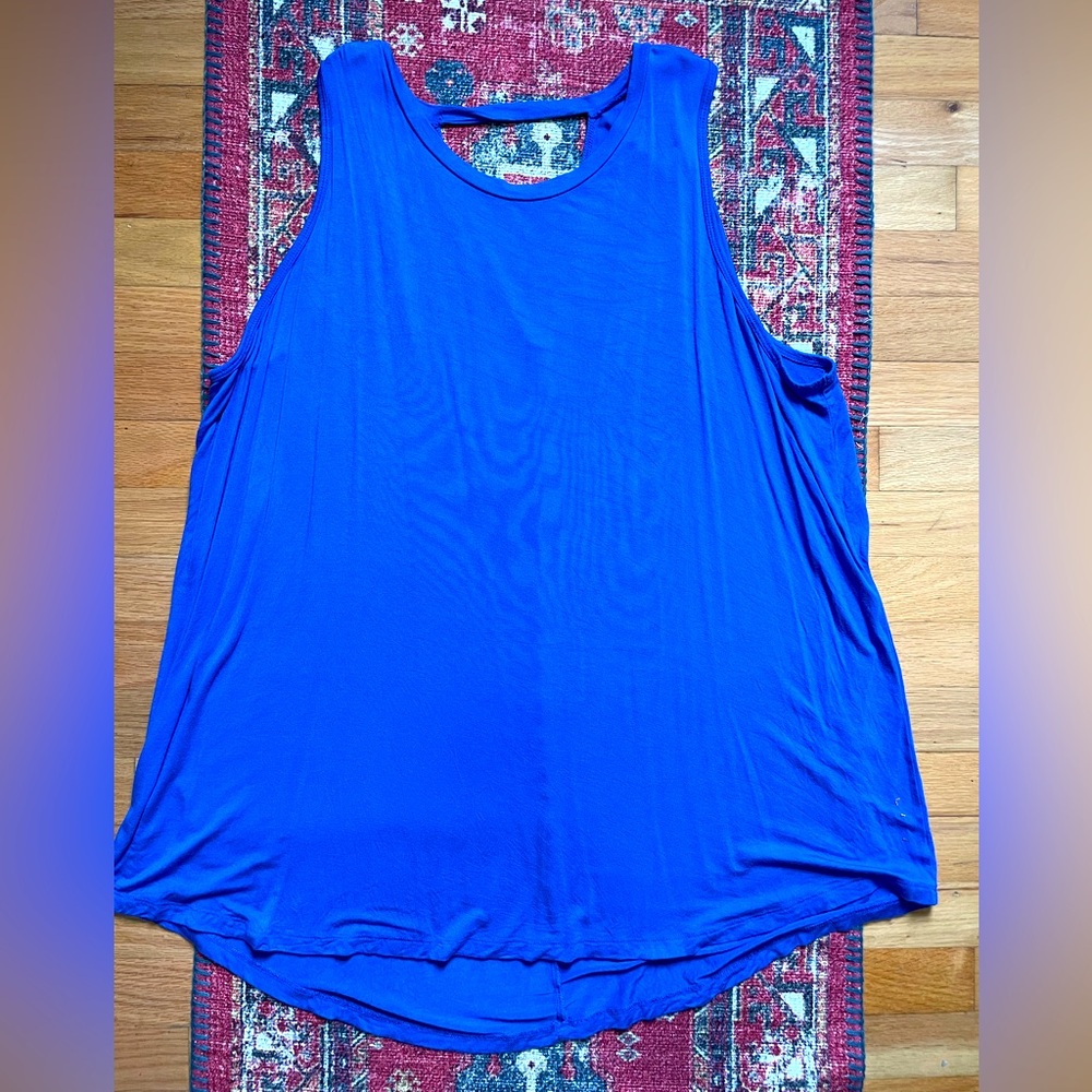 Livi active swing tank - blue 22/24